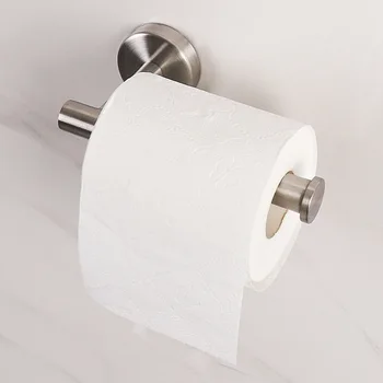 Hiçbir Delme Duvara Monte rulo kağıt havlu tutucu Paslanmaz Korozyon Önleyici Paslanmaz Çelik Banyo Mutfak rulo tuvalet kağıdı tutucusu