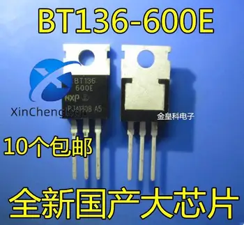 20 adet orijinal yeni BT136-600E çift yönlü silikon kontrollü triyot TO-220
