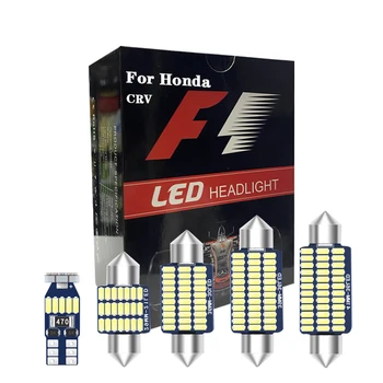Canbus Oto İç LED ışıkları Honda CRV İçin CR-V 1995-2021 İçin Araba Aksesuarları Dome Gövde Lambası Plaka lamba ampulü