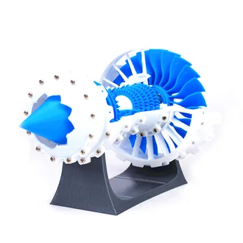 Aero Motor Turbo Fan Motoru Modeli Hava Motoru Modeli Elektrikli 3D Yazıcı