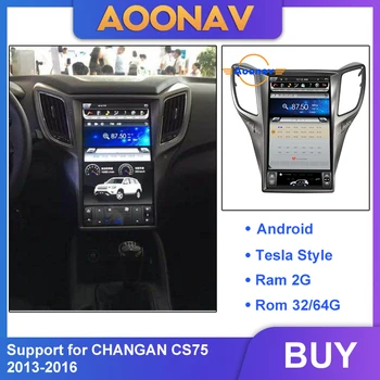 2din Android araba otomobil radyosu multimedya oynatıcı CHANGAN CS75 2013-2016 araba radyo GPS navigasyon MP3 DVD oynatıcı desteği carplay