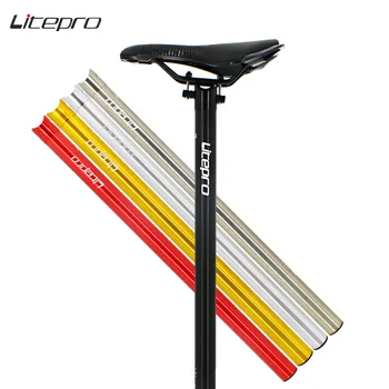 Litepro A61 Dağ Katlanır bisiklet koltuğu Sonrası 33. 9x600mm Yol bisiklet selesi Boru MTB Bisiklet Aksesuarları