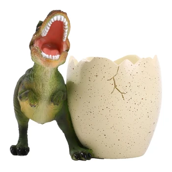 yaratıcı 3D dinozor kalem tutucu karikatür dinozor şeklinde Kırtasiye tutucu Bo için