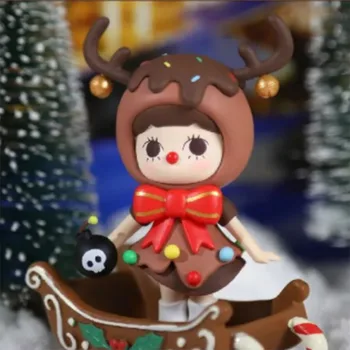 BOBBİ Noel Adası Kör Kutu Oyuncaklar Aşk Kutusu Bebek Sürpriz Çanta Anime Figürü Kawaii Modeli Süsler Hediye Kız noel hediyesi