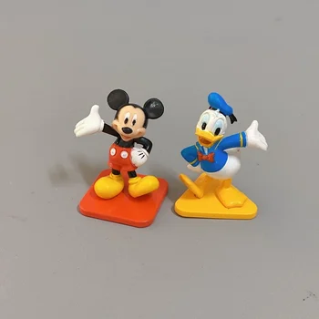 Disney Donald Ördek Mickey Mickey Mouse Minnie 2 adet Bebek Sevimli Karikatür Süsler Aksesuarları Çocuk Mevcut