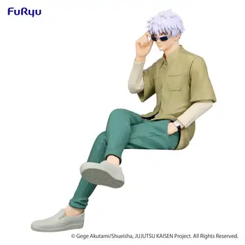 Orijinal Orijinal Model FURYU Gojo Satoru ED Konfeksiyon Eğlence Jujutsu Kaisen Anime Aksiyon Figürleri Modeli Oyuncaklar Çocuklar için Hediye