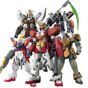 Bandai Montaj Modeli HG HGAC 1/144 Gundam W W - Gundam Sıfır Özel Çöl Grim Reaper Magnac şekilli kalıp Oyuncaklar