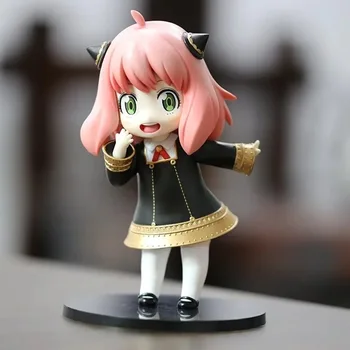 Anime CASUS×AİLE Anya Dokunmatik Yüz PVC Şekil Koleksiyon Model Oyuncak 13 cm