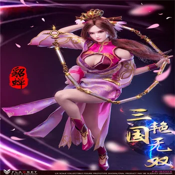 Yeni Oyuncak 1 / 6th FS-G002 Üç Krallık Serisi Yan Wushuang Güzellik Diao Chan Hareketli Aksiyon Figürü Tam Set Hayranları Koleksiyonu