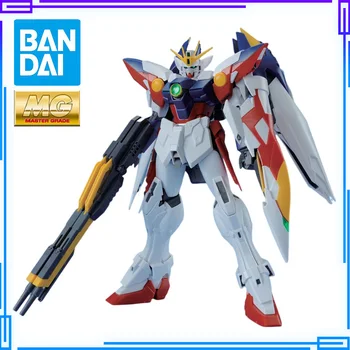 Bandai Orijinal Mobile Suit Gundam Modeli MG 1/100 XXXG-00W0 EW Anime Aksiyon FiguresToys Çocuk Hediye Çocuklar için Monte Robot